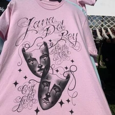 Lana Del Rey Laugh Now Cry Later T-shirt Light Pink tee Gift tee NH16121
