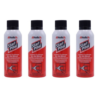 4x Starthilfespray Start Pilot 200 ml Starterspray Startpilot