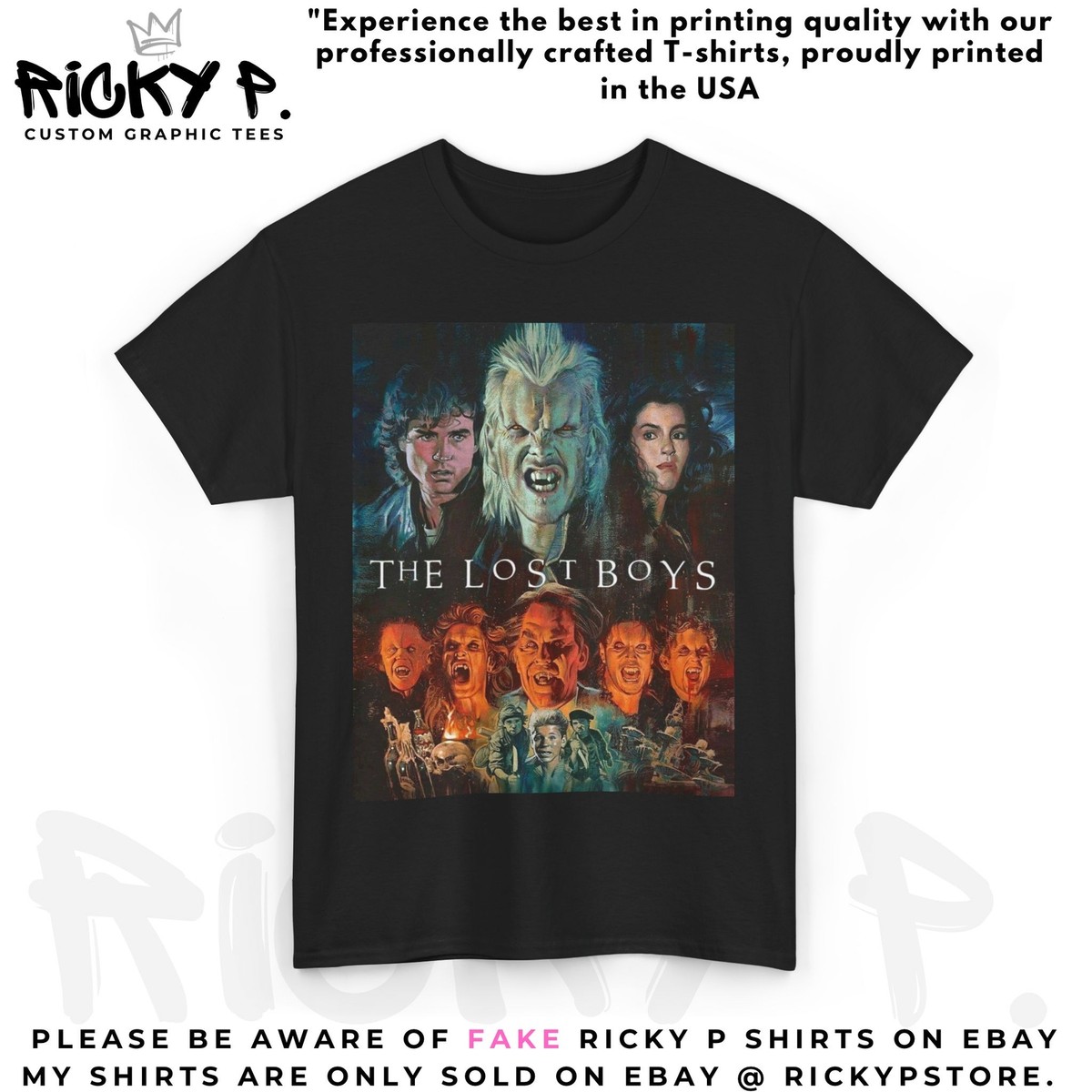 The Lost Boys Movie Kiefer Sutherland Fitted T shirt Unisex | eBay