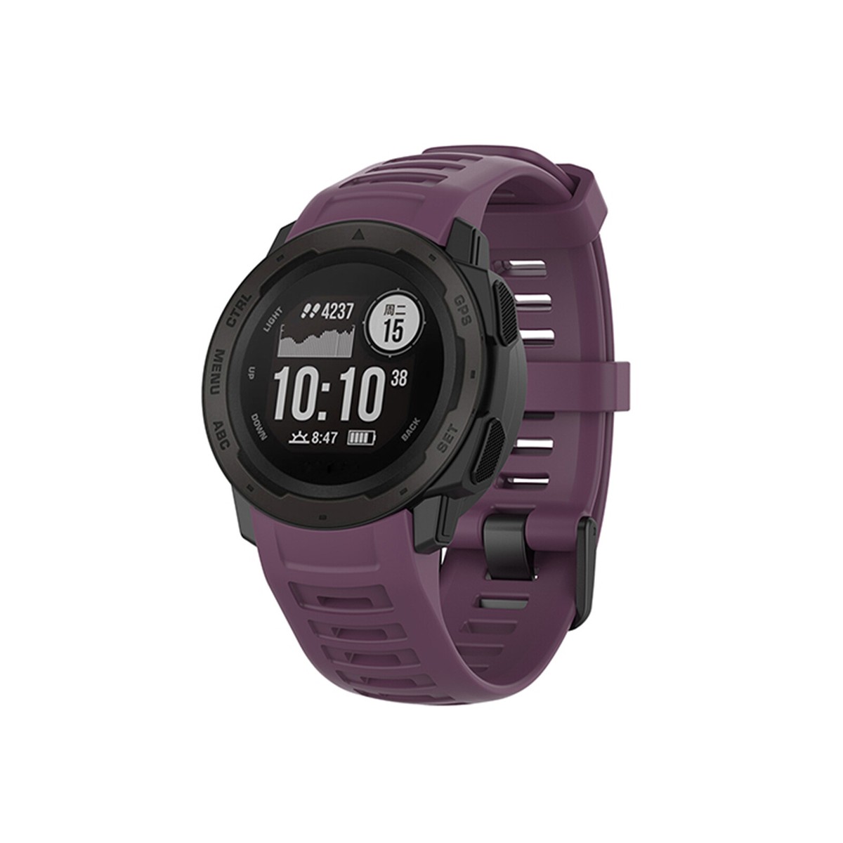 For Garmin Instinct/Instinct Tide/Tactical Silicone Watch