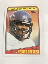 2003 Topps vintage stock fan Favorite buyback 1988 Walter Payton Stamped
