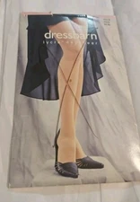 Dressbarn Lycra Day Sheer Pantyhose SIZE B BLACK New