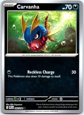 Carvanha 060/094 ME02: Phantasmal Flames Reverse Holo-PTCG-NM