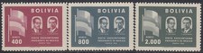 Bolivie A-186/88 1960 Président Du Mexique A. López Mateos MNH