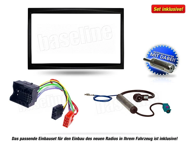 PIONEER 2-DIN DMH-A3300DAB Auto Radioset für FIAT Scudo 2 ab 2007 - Bild 3 von 4