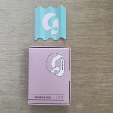 Glossier Members Only Keychain New In Box With Glossier Chicago Sticker