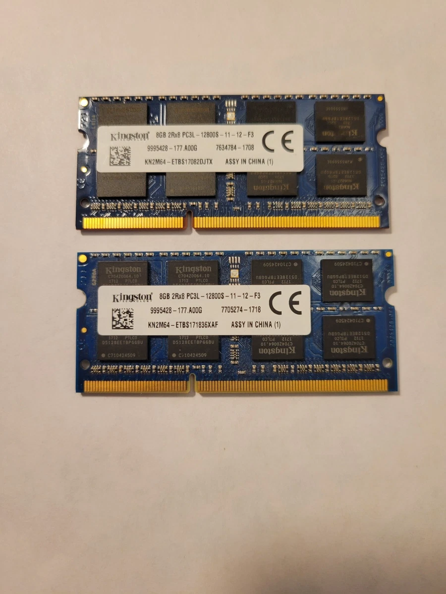 Kingston Memory 16 GB Total Capacity 204 Pins for sale | eBay