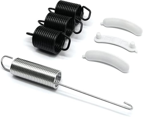 Kit Riparazione Lavatrice Con 3 Molle Di Sospensione - Ricambio Premium WP63907, Garanzia 1 Anno 3 Molle Lavatrice Alta Tensione WP63907