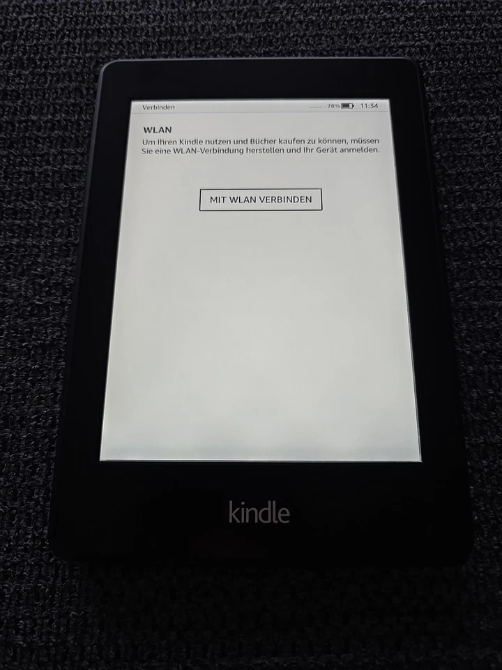 Amazon Kindle Paperwhite (6. Generation) 2GB, Wi-Fi, 15,24 cm (6 Zoll) - Schwarz - Bild 2 von 4