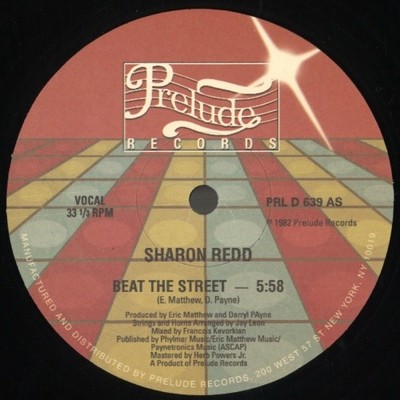 SHARON REDD Beat The Street 12'' NEW VINYL unofficial 