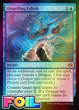 x1 Dispelling Exhale TDM Tarkir Dragonstorm MTG 41 FOIL COMMON M/NM 1x