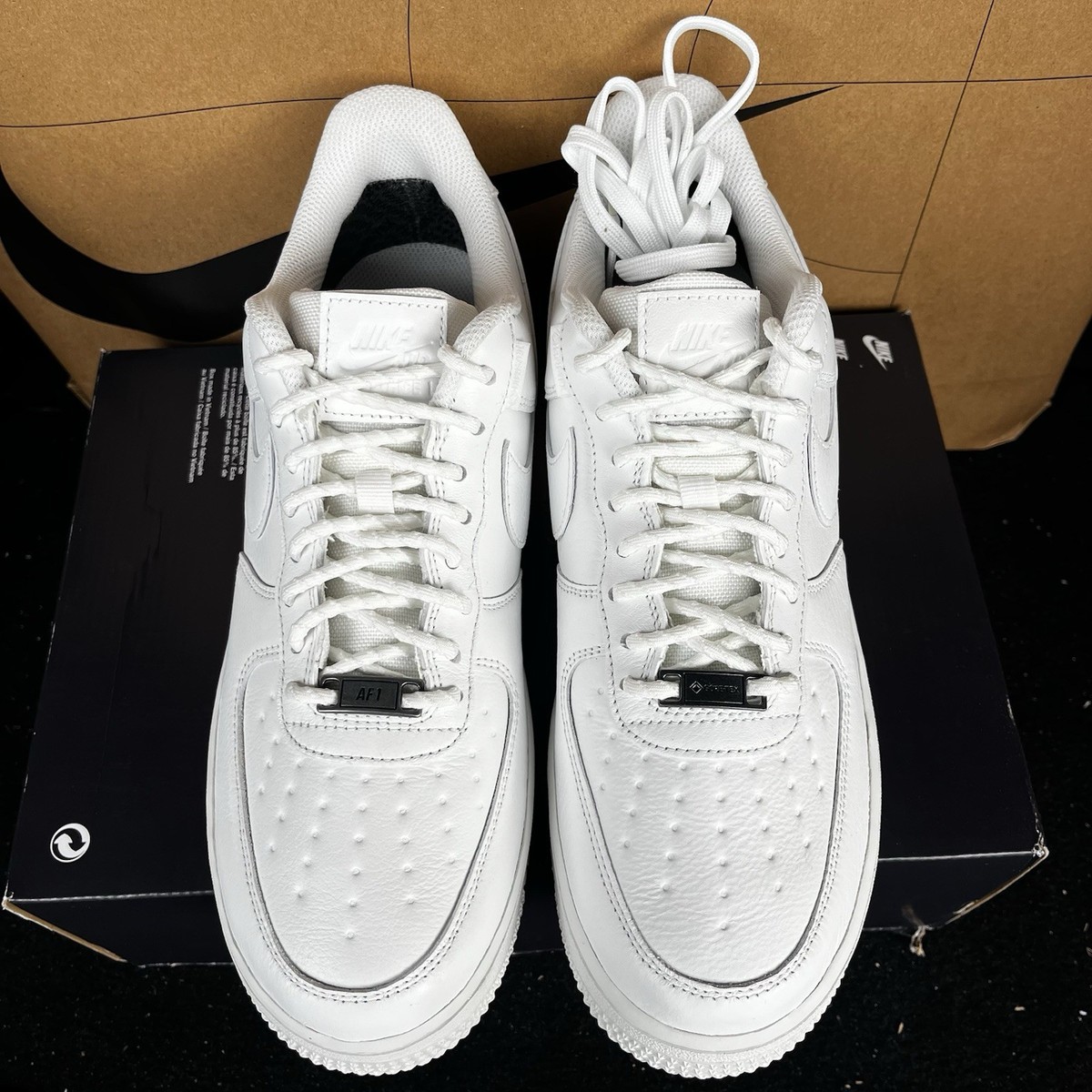 NEW Nike Air Force 1 GORE-TEX Vibram “Summit White” Size 9.5 NBY