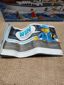 LEGO City Fishing Boat 60147 With Instructions and box!