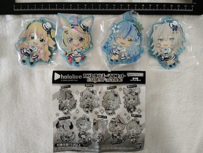 hololive Rubber Charm Bright Parade2 5th GEN. bundle Nene Polka Lamy Botan