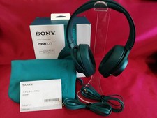 SONY h.ear on MDR-100A/LC Hi-Res Foldable Headphones w/ Detach Cable Black Japan