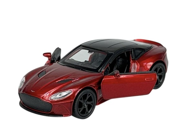 Welly Aston Martin Dbs Rot 1:34 Die Cast Metal Model Neu Im Kasten 43864-image
