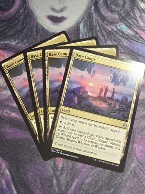 4x Base Camp NM-Mint, English Zendikar Rising MTG Magic