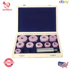 Valve Seat Grinding Stones 10 Pcs With Sioux Holder 11/16" Thread ACTOOLS USA