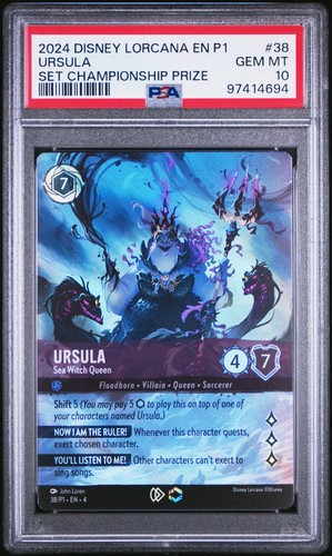 Ursula - Sea Witch Queen graded PSA 10 for sale on eBay
