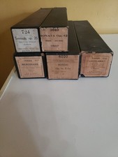 5 Player Piano Rolls- Serenade- Griselides- QRS More- See Pics - LOT B