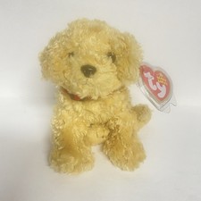 Ty Beanie Baby Golden Retriever Dog Dooley Stuffed Plush MWMT