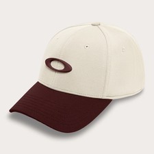 Oakley Tincan Cap Hat White/Red Small/Medium
