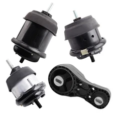 Set of 4 Engine Motor and Transmission Mount Kit Compatible with 2009-2017 Ch...