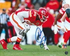 Chris Jones Signed Autographed Kansas City Chiefs 8x10 Photo with COA/Hologram