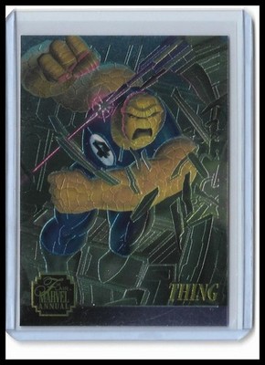 1995 Flair '95 Marvel Annual Chromium #4 Thing