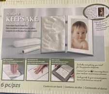 Sculpey Keepsake Oven-Bake Clay & Frame Set NIB