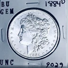 1884 O BU GEM MORGAN SILVER DOLLAR UNC MS+++ U.S. MINT RARE COIN 9029