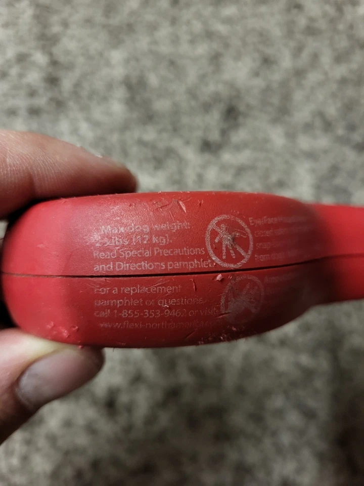 Flexi Retractable Leash Flexi Classic S Strap Red 5 Meters 26lb 12 Kg Max - Image 2 of 3