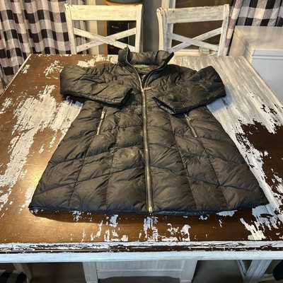 MICHAEL Michael Kors Women's Packable Diamond Quilted Down Blend Puffer Coat Bla