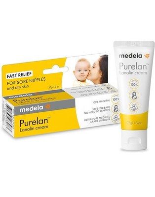  Purelan Lanolin, Safe for Breastfeeding Baby, 100% 1.3 Ounce (Pack of 1)