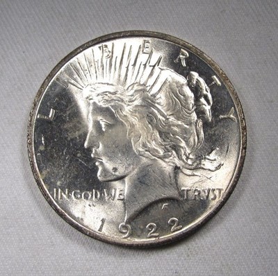 コレクション 1922 Silver Peace Dollar CAC UNC DETAILS 1922 Silver Peace Dollar CH UNC AM727 | eBay