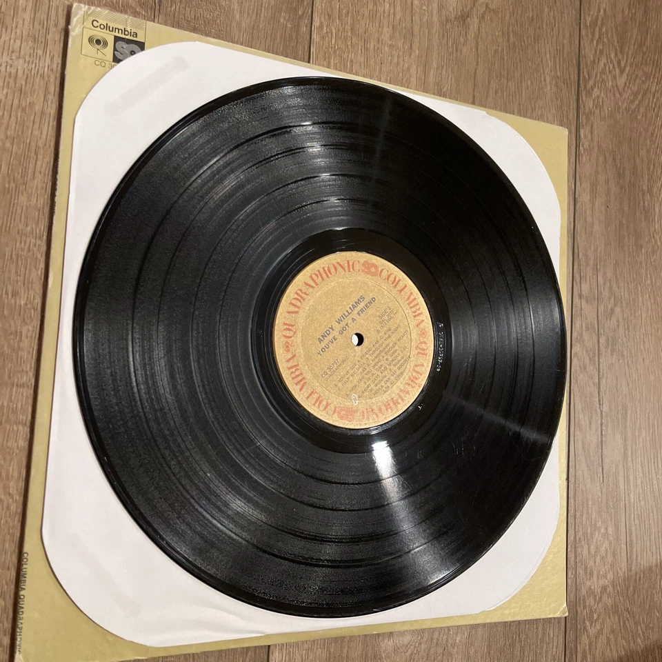 ANDY WILLIAMS You've Got a Friend SEALED QUADRAPHONIC LP Columbia CQ '72 - Image 4 of 4