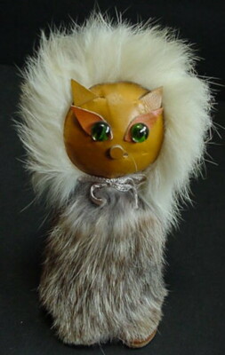 Rabbit Fur Cat Vintage