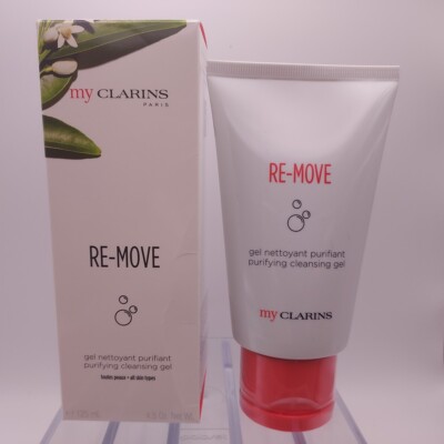 Clarins My Clarins RE-MOVE Purifying Cleansing Gel 4.5oz Full Sz New Sealed 