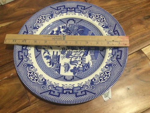 ROYAL STAFFORD Blue Willow DINNER PLATE 11" NEW - Picture 4 of 6