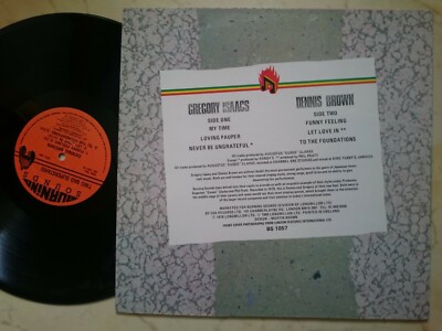 【中古】 Two Bad Superstars グレゴリー・アイザックス＆デニス・ブラウン GREGORY ISAACS / DENNIS BROWN Two Bad Superstars! *1984 UK