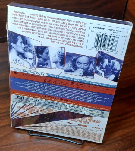 Basic Instinct Steelbook (4K+Blu-ray)-Brand NEW (Sealed)-Free Box Shipping - Picture 4 of 8
