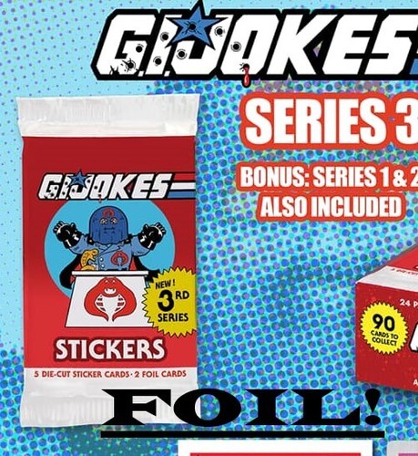 G.I. Jokes Single FOIL Trading Cards U Pick Mark Pingitore 2022 GI Joe FREE SHIP