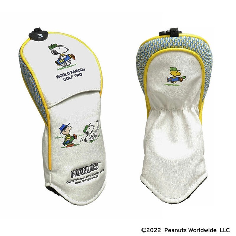 Snoopy Woodstock Charlie Brown golf club head cover driver fairway wood