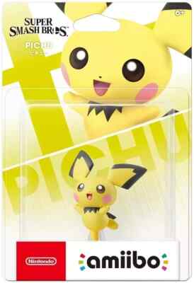 Amiibo Figur Pichu  no. 72 Super Smash Bros NEU