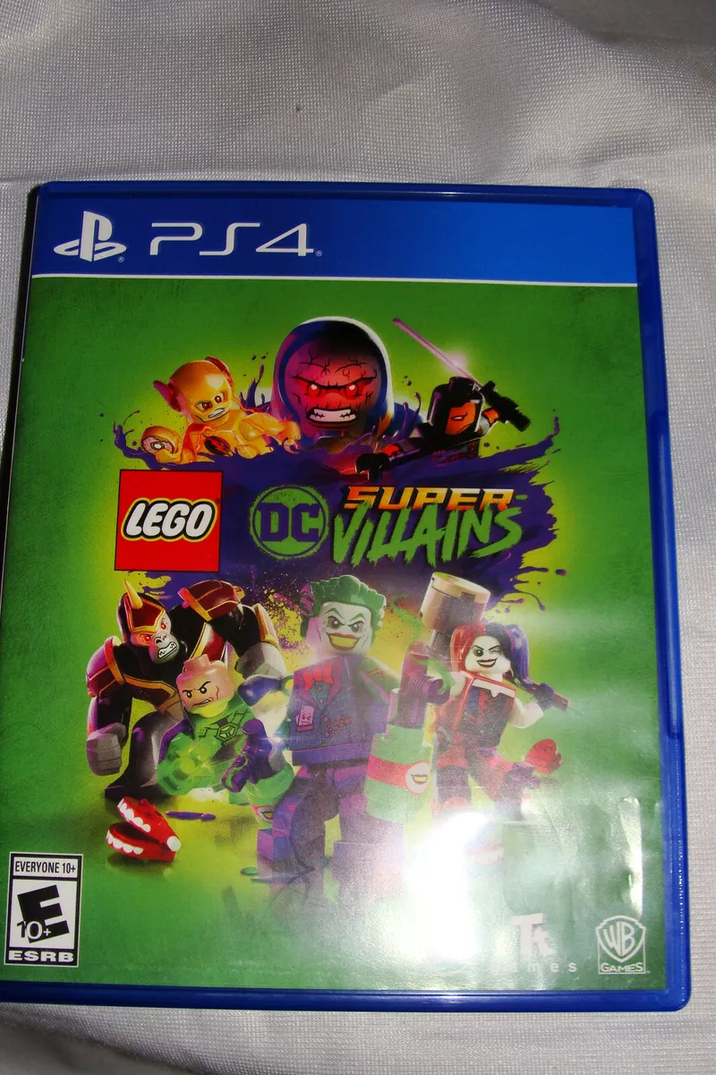  LEGO DC Super-Villains (PS4) : Video Games