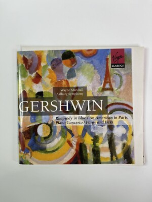 Gershwin Classical Music CD Wayne Marshall Aalborg Symphony Rhapsody In Blue