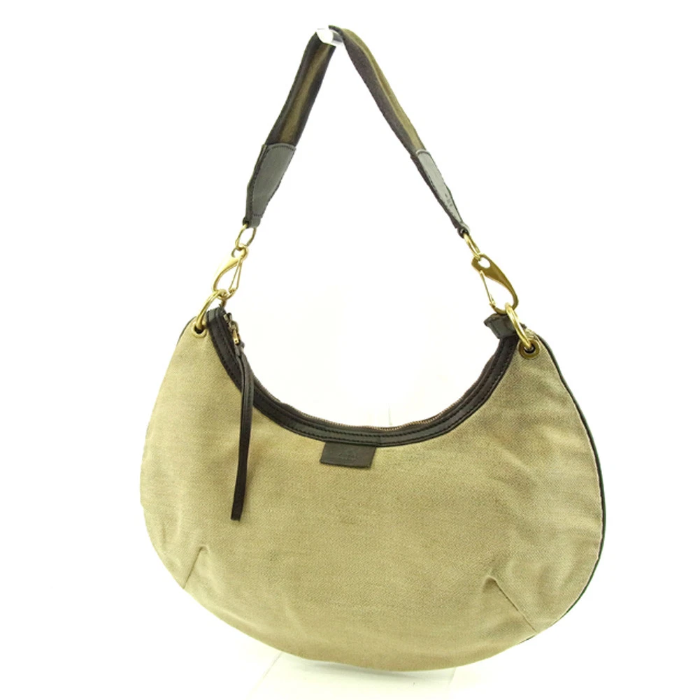 Sac bandoulière Gucci Sherry Line beige marron femme unisexe authentique d'occasion T4741