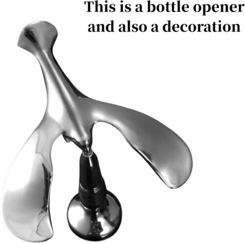 Balancing Bird Bottle Opener Floating Rotating Design Unique Gifts for Men - Picture 8 of 12