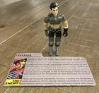 GI Joe 1986 Thrasher Near Mint Figure With File Card