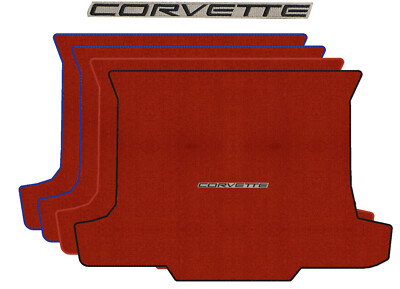 Lloyd Ultimat Deck Carpet Mat for 1999-2004 Chevrolet Corvette (#L464) Torch Red